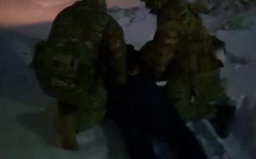 Скриншот оперативного видео ФСБ